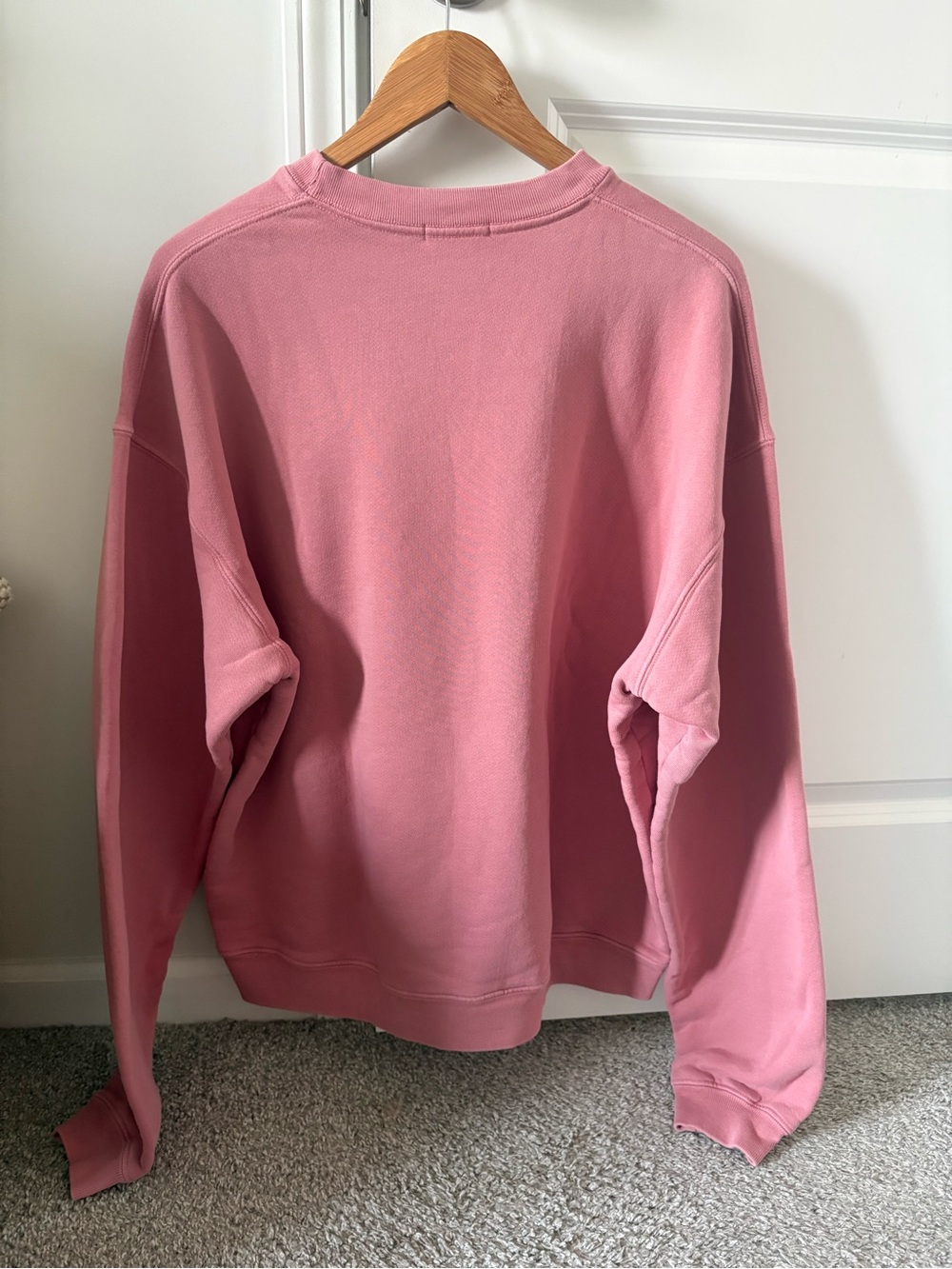 Madhappy Local Optimist Group Rose Pink Crewneck Sweatshirt oversized Medium - Picture 2 of 4